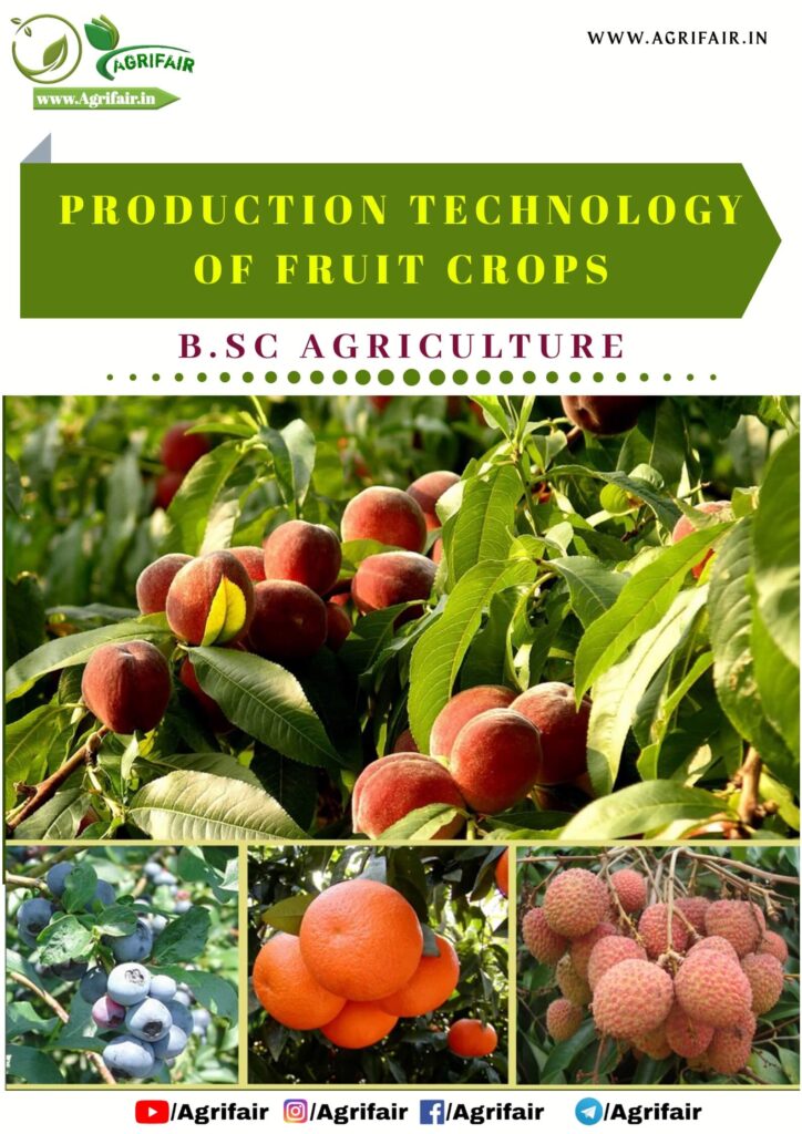 Production Technology of Fruit Crops pdf AgriFair