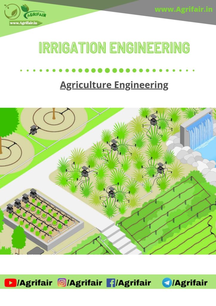 Irrigation Engineering Pdf - AgriFair