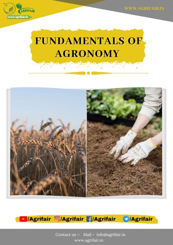 Fundamentals of Agronomy