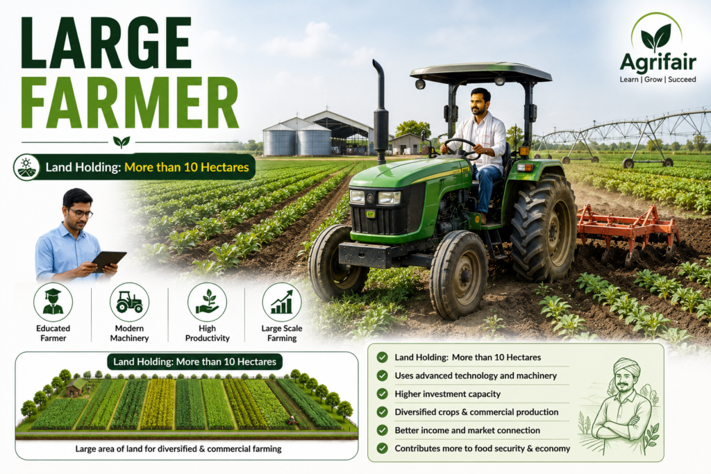 Farmers Classification in India - Large Farmer