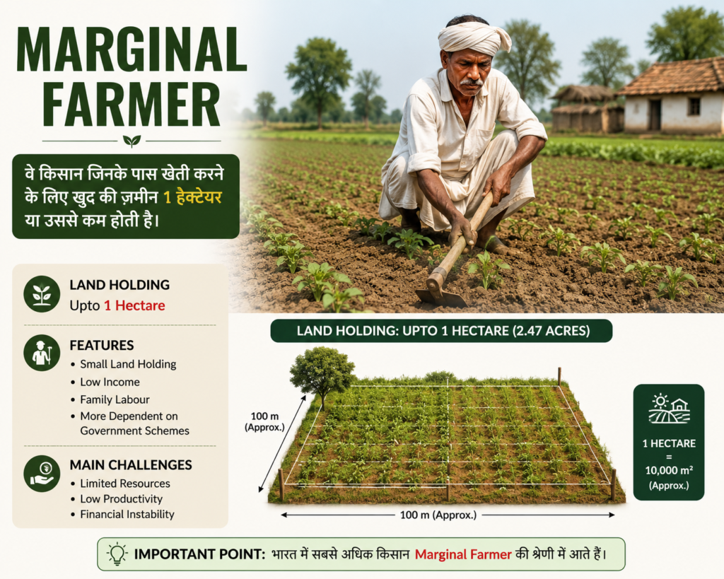 Farmers Classification in India - Marginal Farmer