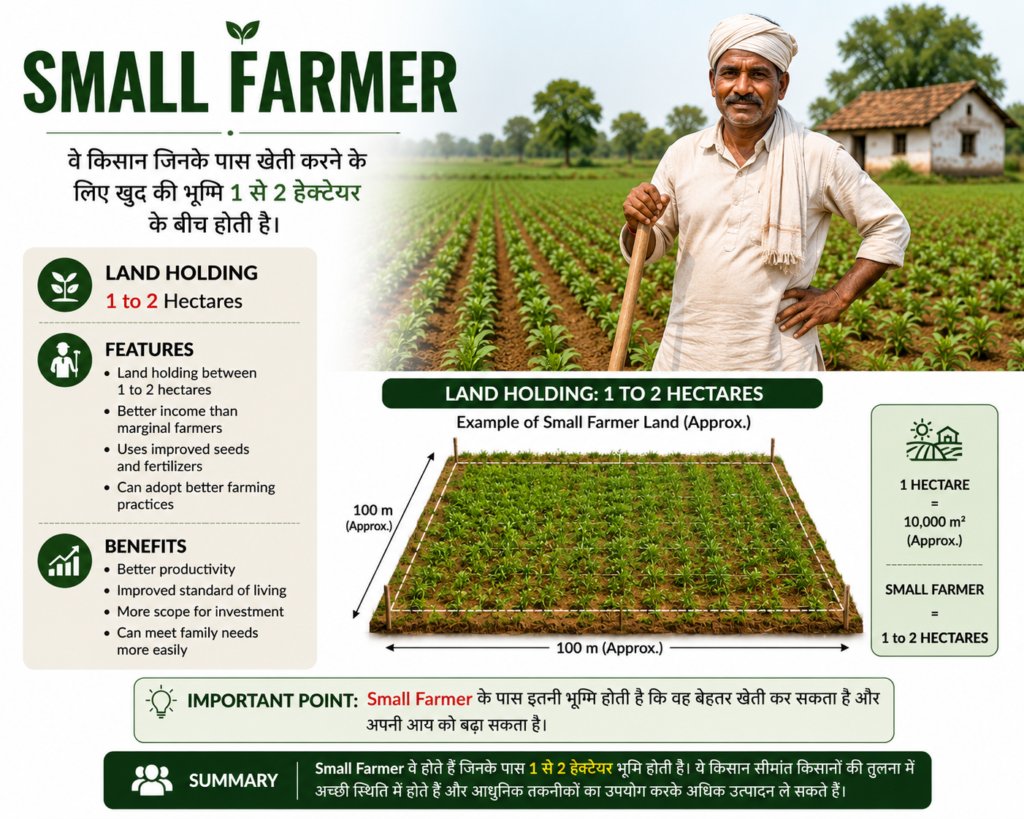 Farmers Classification in India - Small Farmer