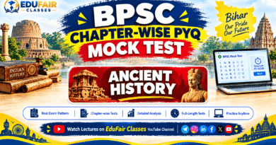 Ancient History BPSC Chapter Wise PYQ Mock Test – 30+ Years PYQs