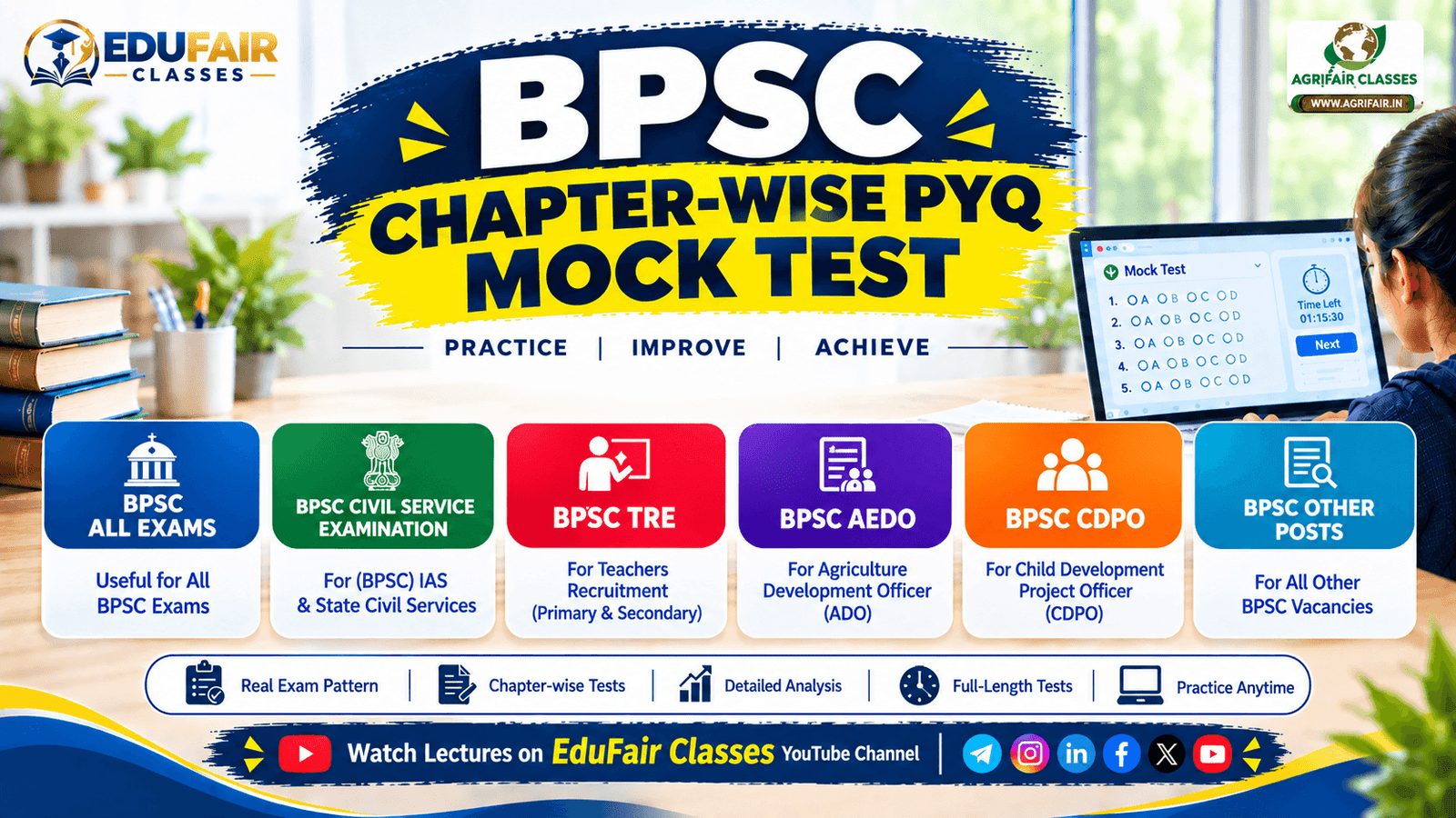 BPSC Chapter wise PYQ Mock Test – Free BPSC Previous Year Questions