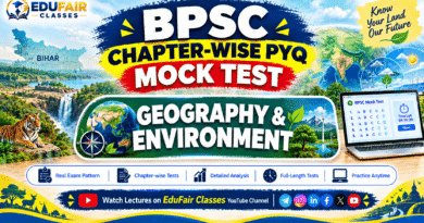 Geography BPSC Chapter Wise PYQ Mock Test – 30+ Years PYQs