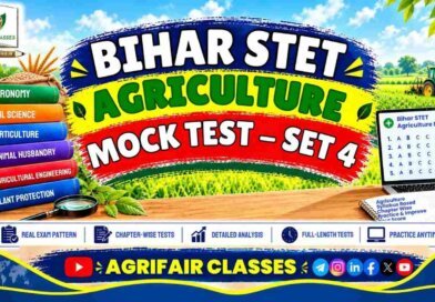 Bihar STET Agriculture Mock Test Set 4 – Free Online Agriculture Test