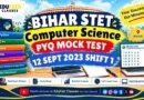Bihar STET Computer Science PYQ 12 September 2023 Shift 1