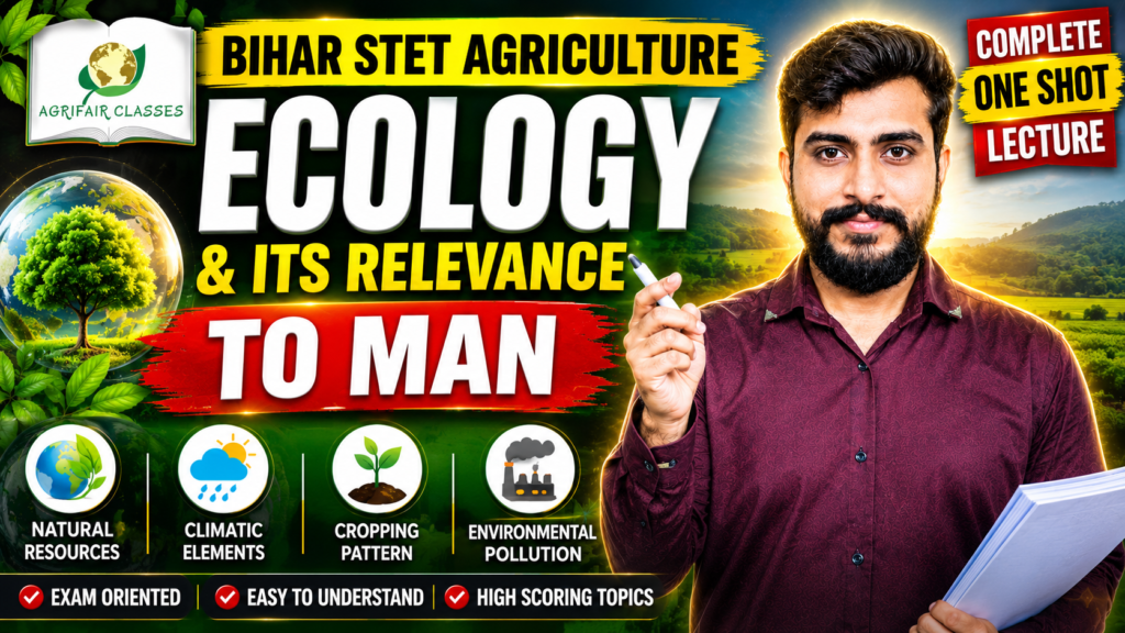 Ecology and its relevance to man